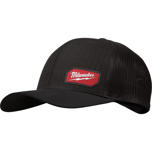 GridIron Snapback Trucker Hat, Black, Cotton/Nylon/Polyester Infinity Industrial Services Inc.