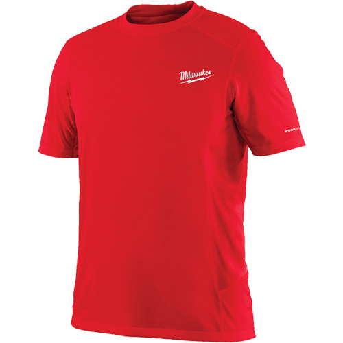 Workskin Short Sleeve Shirt, Men's, Small, Red Infinity Industrial Services Inc.