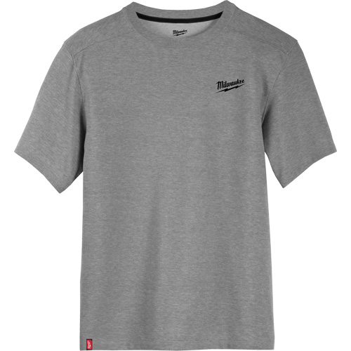 Hybrid Work Tee Shirt, Men's, Small, Grey Infinity Industrial Services Inc.