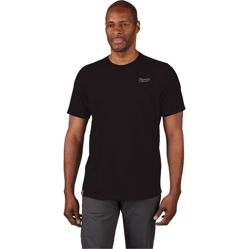 Hybrid Work Tee Shirt, Men's, Small, Black Infinity Industrial Services Inc.