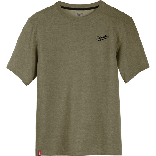 Hybrid Work Tee Shirt, Men's, Small, Green Infinity Industrial Services Inc.