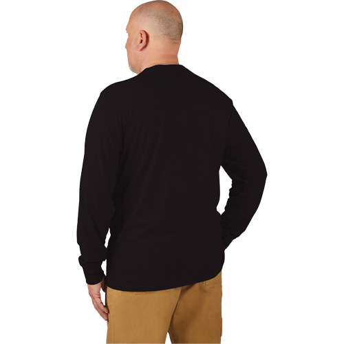 Hybrid Work Tee Shirt, Men's, Small, Black Infinity Industrial Services Inc.