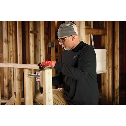 Hybrid Work Tee Shirt, Men's, Small, Black Infinity Industrial Services Inc.