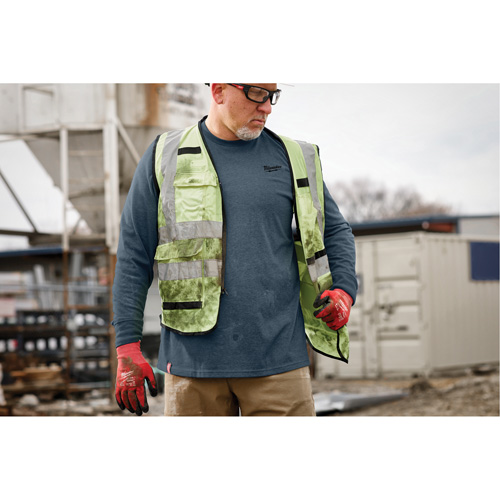 Hybrid Work Tee Shirt, Men's, Small, Blue Infinity Industrial Services Inc.