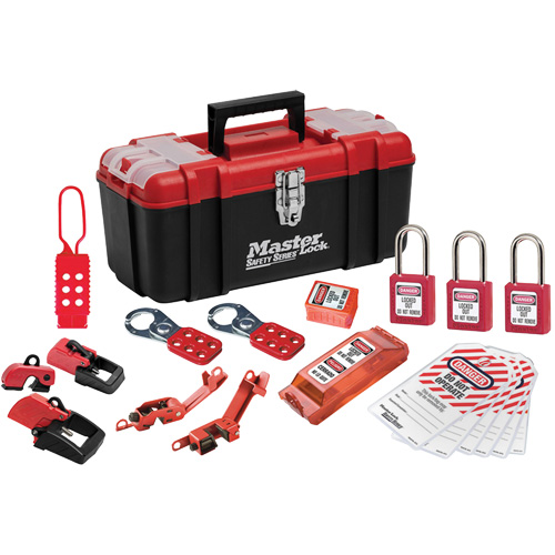 Basic Lockout Kit with Zenex Thermoplastic Locks, Electrical Kit, 20 Components Infinity Industrial Services Inc.
