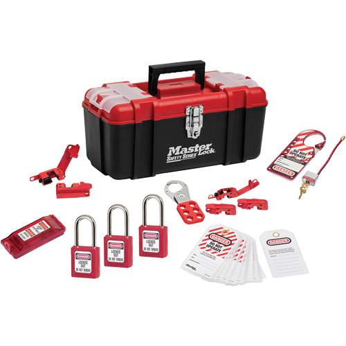 Standard Lockout Kit with Zenex Thermoplastic Locks, Electrical Kit, 14 Components Infinity Industrial Services Inc.