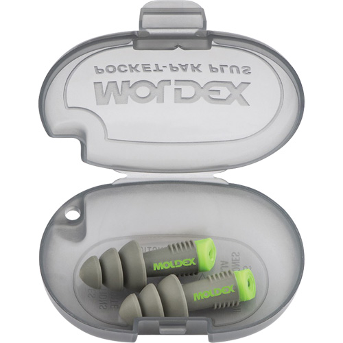 Bouchons d'oreilles r&eacute;utilisables Alphas, Sans cordon, Vrac - &eacute;tui en plastique, 27 dB NRR, Taille unique Infinity Industrial Services Inc.