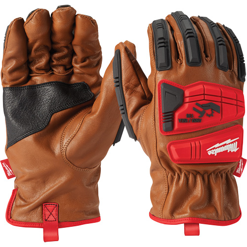 Goatskin Impact Gloves, Small, Grain Leather Palm Infinity Industrial Services Inc.