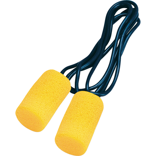 Bouchons d'oreilles classiques E-A-R, Vrac - Sac en poly, Grand, Avec cordon Infinity Industrial Services Inc.