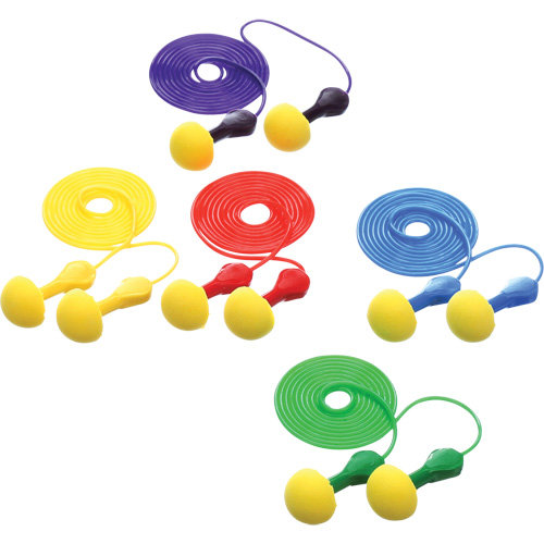 Bouchons d'oreilles rapides de style capsule E-A-R, Avec cordon, Vrac - Sachet coussin, 25 dB NRR, Taille unique Infinity Industrial Services Inc.