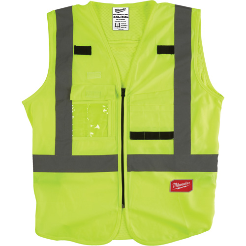 Safety Vest, High Visibility Lime-Yellow, Medium/Small Infinity Industrial Services Inc.