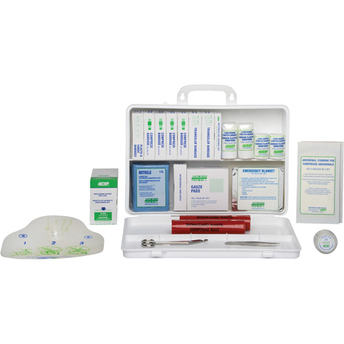 Basic First Aid Kit, Meets CSA Z1220-17 Type 2 Low-Risk Environment, Medium (26-50 Workers) Infinity Industrial Services Inc.
