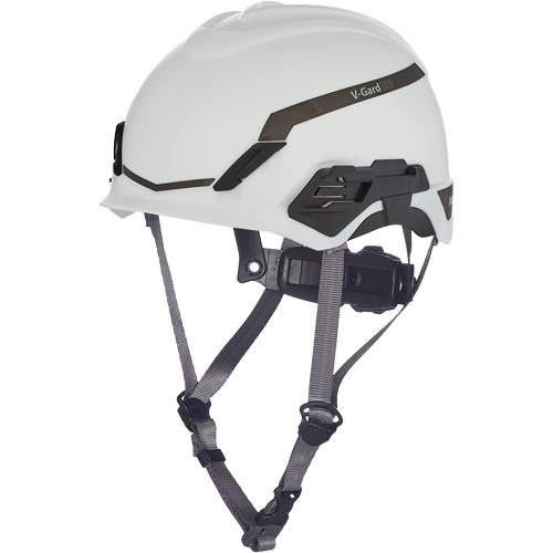 Casque de s&eacute;curit&eacute; V-Gard H1, R&eacute;pond aux normes CSA type 1, Suspension Rochet, Non ventil&eacute; Infinity Industrial Services Inc.