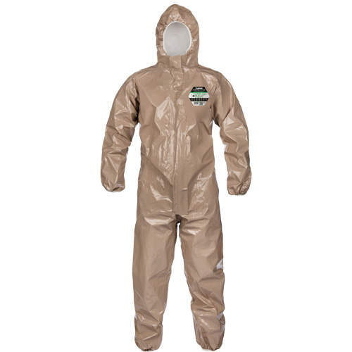 Coveralls, ChemMax 4 Plus, Large, Brown Infinity Industrial Services Inc.