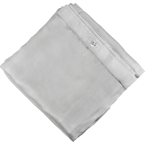 Silica Cloth Fiberglass Blanket, 6' W x 6' L, Rated Up To 1800 °F Infinity Industrial Services Inc.