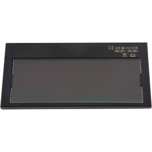 Filtre autoassombrissant de rechange Solera II, 4-1/4" la x 2" ha Champ de vision, Pour utilisation avec HSL-1, HSL-2 et Huntsman Infinity Industrial Services Inc.