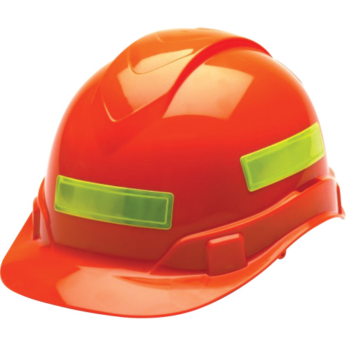 Autocollants r&eacute;fl&eacute;chissants vert lime pour casque Infinity Industrial Services Inc.