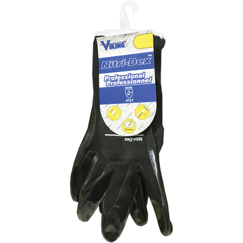 Nitri-Dex Work Gloves, Size 7, Nitrile Coated, Polyester Shell, EN 388 Level 1 Infinity Industrial Services Inc.