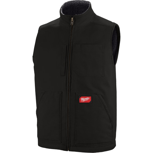 Heavy-Duty Sherpa-Lined Vest, Men's, Small, Black Infinity Industrial Services Inc.