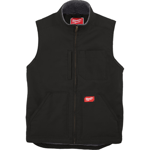 Heavy-Duty Sherpa-Lined Vest, Men's, Small, Black Infinity Industrial Services Inc.