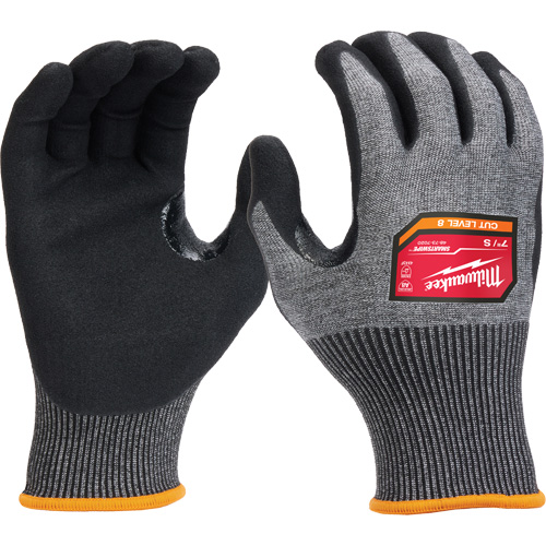 Gants enduits par trempage &agrave; dext&eacute;rit&eacute; &eacute;lev&eacute;e, Taille Petit, Calibre 18, Rev&ecirc;tement Nitrile, Enveloppe en Nylon/Poly&eacute;thyl&egrave;ne/Tungst&egrave;ne, ASTM ANSI niveau A8/EN 388 niveau F Infinity Industrial Services Inc.