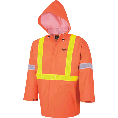 R85 Element FR FR 3-Piece Safety Rain Suit, Small, High Visibility Orange Infinity Industrial Services Inc.
