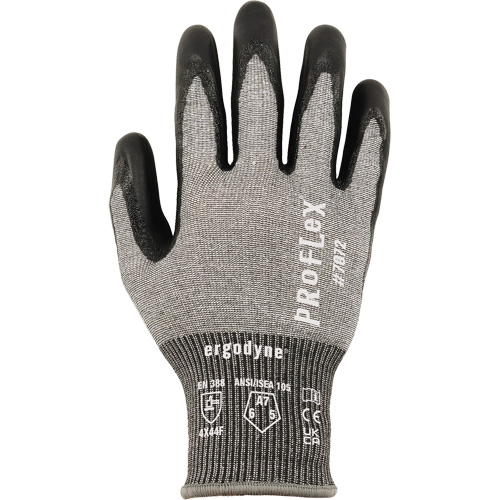 Gants r&eacute;sistant &agrave; la coupe Proflex 7072, Taille Petit, Calibre 18, Rev&ecirc;tement Nitrile, Enveloppe en PEHP/Tungst&egrave;ne, ASTM ANSI niveau A7/EN 388 niveau F Infinity Industrial Services Inc.