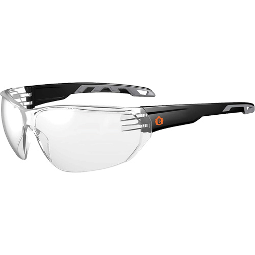 Lunettes de s&eacute;curit&eacute; sans monture Skullerz VALI, Lentille Transparent, Antibu&eacute;e/Anti-&eacute;gratignures, ANSI Z87+/R&eacute;pond ou surpasse la norme CSA Z94.3 Infinity Industrial Services Inc.