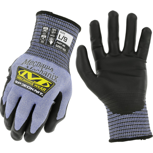 Gants r&eacute;sistants aux coupures SpeeKnit S2EC33, Taille Petit/7, Calibre 18, Rev&ecirc;tement Ur&eacute;thane, Enveloppe en PEHP/Tungst&egrave;ne, ASTM ANSI niveau A5/EN 388 niveau D Infinity Industrial Services Inc.