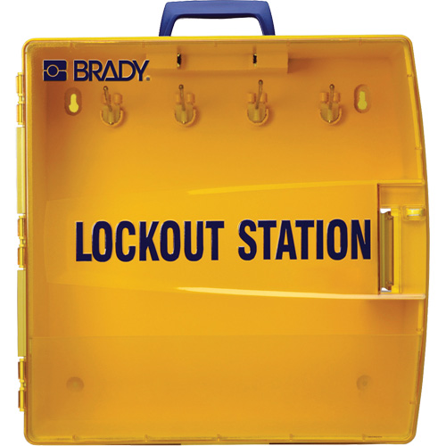 Ready Access Lockout Station, None Padlocks, 40 Padlock Capacity, Padlocks Not Included Infinity Industrial Services Inc.