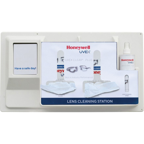 Uvex Clear&reg; Plus Permanent Lens Cleaning Station, Cardboard, 30" L x 4" D x 14" H Infinity Industrial Services Inc.