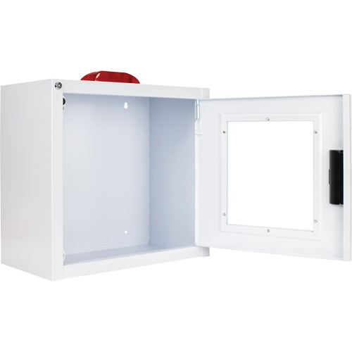 Grande armoire standard pour DEA avec alarme & stroboscope, Zoll AED Plus/Zoll AED 3/Cardio-Science/Physio-Control Pour, Non m&eacute;dical Infinity Industrial Services Inc.