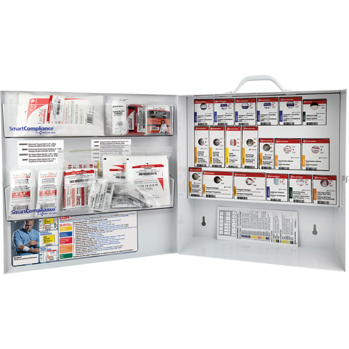 SmartCompliance&reg;  First Aid Cabinet, Meets CSA Z1220-17 Type 2 Low-Risk Environment, Medium (26-50 Workers) Infinity Industrial Services Inc.