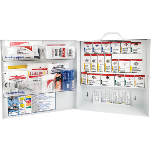 SmartCompliance&reg; First Aid Cabinet, Meets CSA Z1220-17 Type 3 High-Risk Environment, Small (2-25 Workers) Infinity Industrial Services Inc.