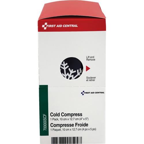 SmartCompliance&reg; Refill Instant Compress, Cold, Single Use, 4" x 5" Infinity Industrial Services Inc.