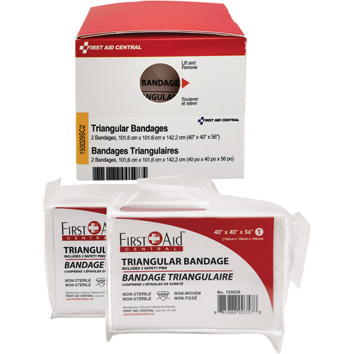 SmartCompliance&reg; Refill Triangular Bandages Infinity Industrial Services Inc.
