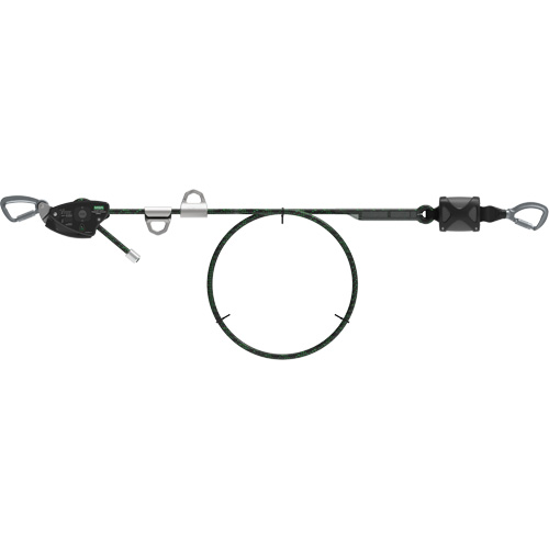 100' Rope Temporary Horizontal Lifeline, Kernmantle Infinity Industrial Services Inc.