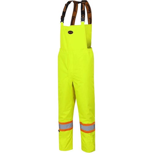 5054 Salopettes isol&eacute;es The Rock 300D, Polyester, Petit, Jaune lime haute visibilit&eacute; Infinity Industrial Services Inc.