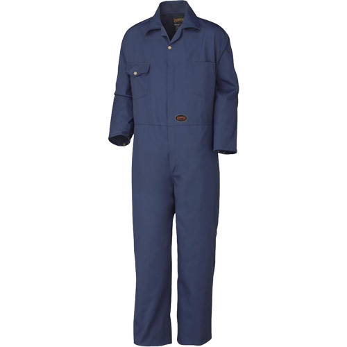 515 Coveralls with Brass Zipper, Men's, Navy Blue, Size 36 Infinity Industrial Services Inc.