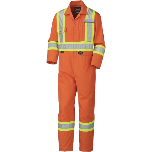 5513T Industrial Wash Coveralls, 40 (Tall), High Visibility Orange Infinity Industrial Services Inc.