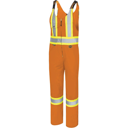 6617T Salopettes, Polyester, 40, Orange haute visibilit&eacute; Infinity Industrial Services Inc.