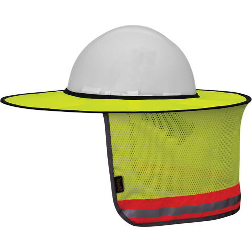 263 High-Visibility Foldable Hardhat Sunshade Infinity Industrial Services Inc.