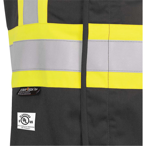 7729 FR-Tech&reg; Flame-Resistant Arc Safety Vest, Small, Black, 10 cal/cm² Infinity Industrial Services Inc.