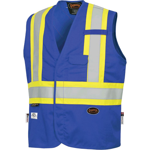7730 FR-Tech&reg; Flame-Resistant Arc Safety Vest, Small, Royal Blue, 10 cal/cm² Infinity Industrial Services Inc.