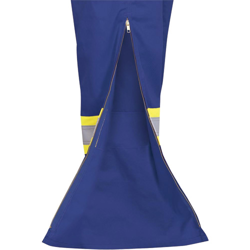 7706 Combinaison ignifuge FR-Tech avec fermetures &agrave; glissi&egrave;re aux jambes, Taille 36, Bleu royal, 9,7 cal/cm² Infinity Industrial Services Inc.