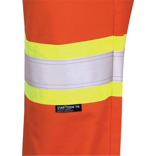 7763 Pantalon de s&eacute;curit&eacute; haute visibilit&eacute; r&eacute;sistant aux arcs &eacute;lectriques FR-Tech 88/12, 38, x 30, Orange haute visibilit&eacute;, 9,7 cal/cm² Infinity Industrial Services Inc.