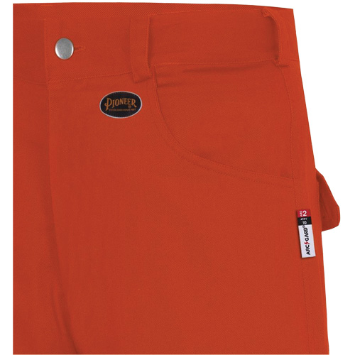 7765 Pantalon cargo de s&eacute;curit&eacute; haute visibilit&eacute; r&eacute;sistant aux arcs &eacute;lectriques FR-Tech 88/12, 30, x 32, Orange haute visibilit&eacute;, 10 cal/cm² Infinity Industrial Services Inc.