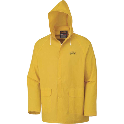 577 3-Piece Rain Suit, Polyester/PVC, 6X-Large, Yellow Infinity Industrial Services Inc.