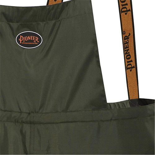D8120P Nailhead Ripstop Tree Planter Bib Pants, X-Small, Polyester/PVC, Green Infinity Industrial Services Inc.