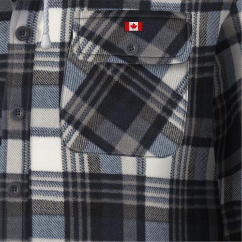 415BG Quilted Hooded Shirt, Men's, X-Small, Multi-Colour Infinity Industrial Services Inc.